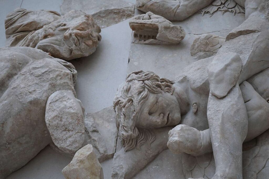 Der Pergamonaltar im Berliner Pergamonmuseum