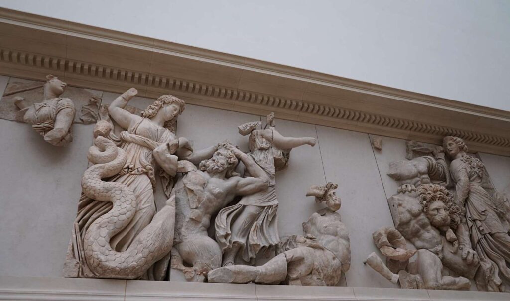 Der Pergamonaltar im Berliner Pergamonmuseum