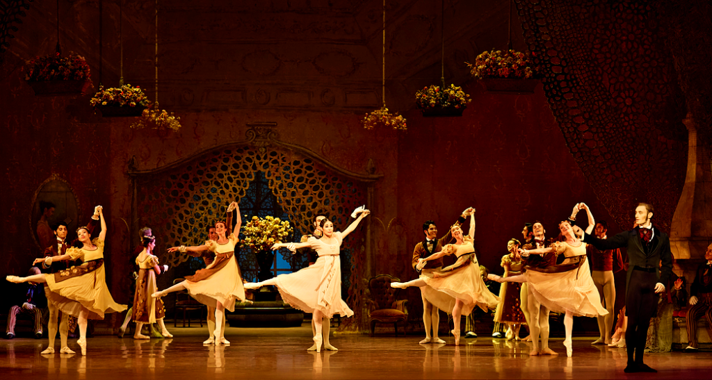 "Onegin" von John Cranko beim Semperoper Ballett