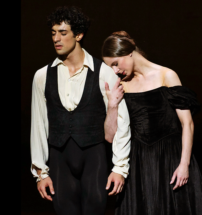 Ida Praetorius und Louis Musin in "Die Kameliendame" von John Neumeier 