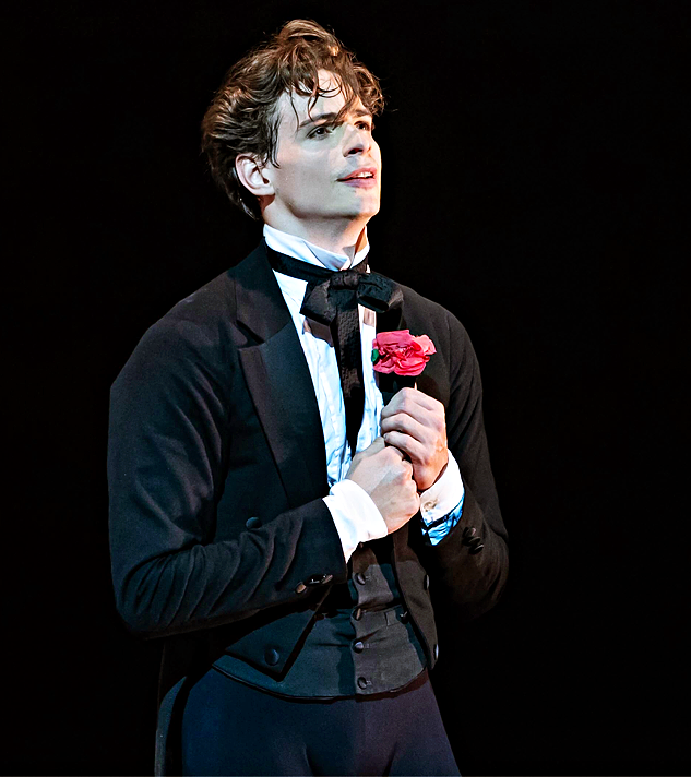 Jakob Feyferlik als Armand in "Die Kameliendame" von John Neumeier