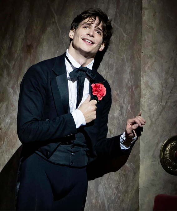 Jakob Feyferlik als Armand in "Die Kameliendame" von John Neumeier
