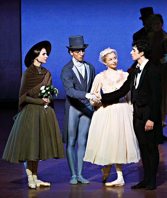 Ida Praetorius und Louis Musin in "Die Kameliendame" von John Neumeier 